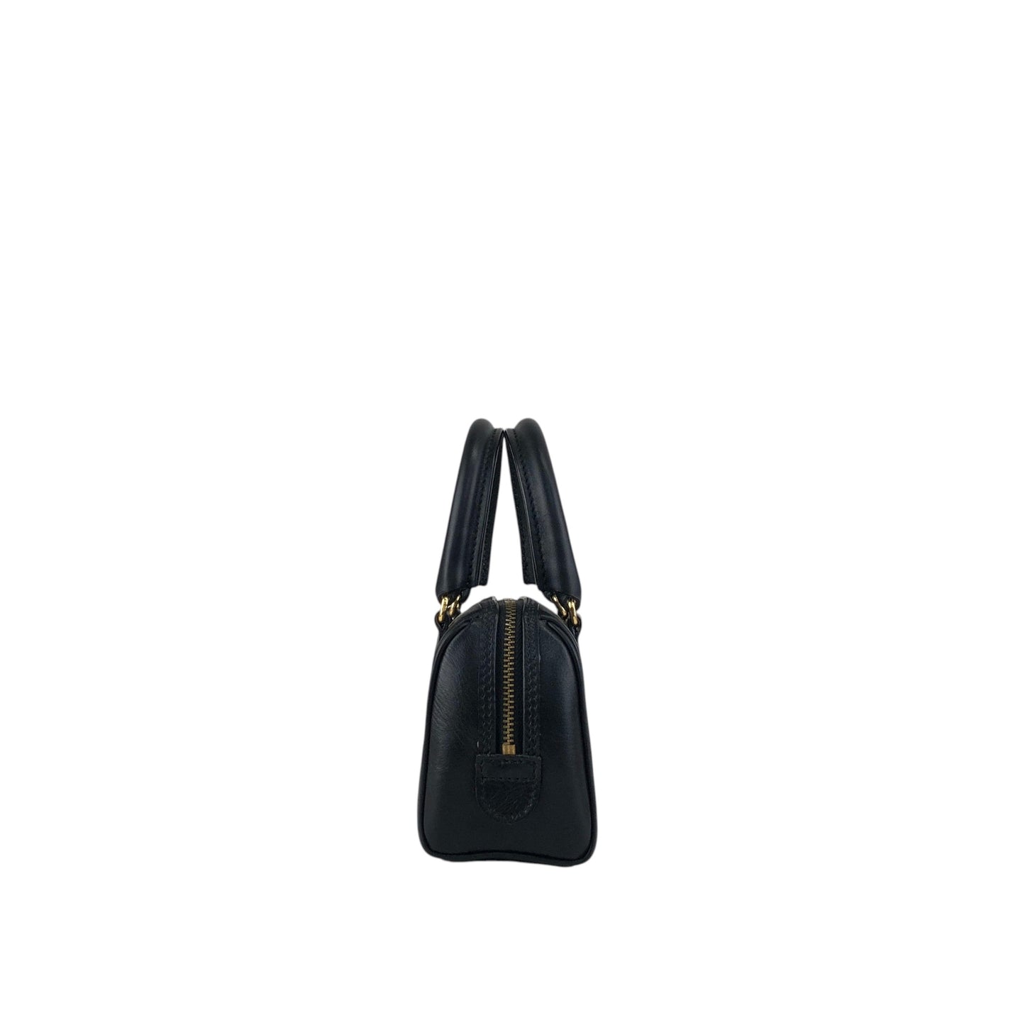 CELINE Two-way Small Boston bag Shoulder bag Black Vintage xd3b63