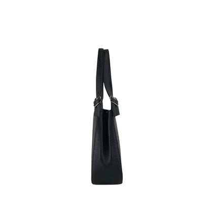 Yves Saint Laurent Logo Shoulder bag Black Vintage p2bexr
