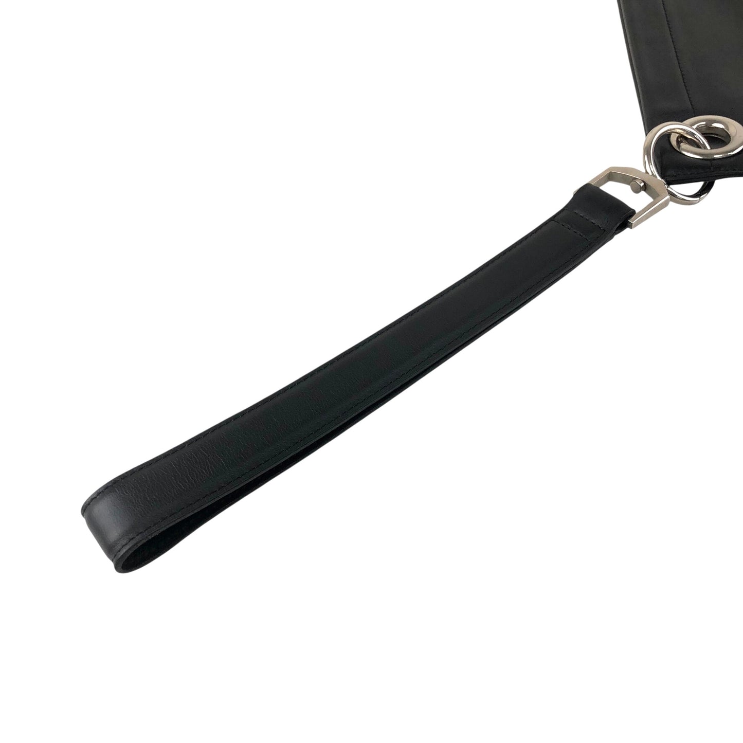 LOEWE Logo Embossed Pouch Black Vintage 2w2ru5