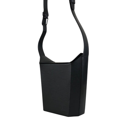 LOUIS VUITTON Epi Shoulder bag Black M80161 Vintage 83uzxd