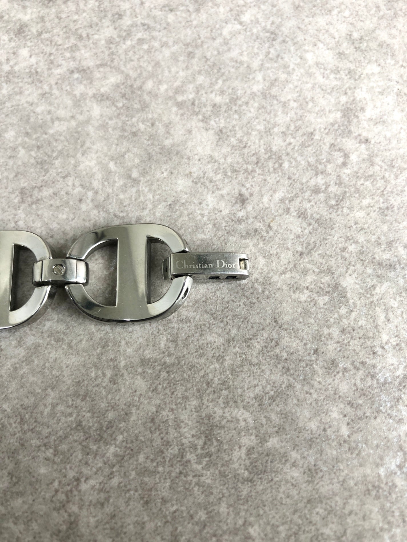 Christian Dior Quartz Watch Silver Vintage cua7kz