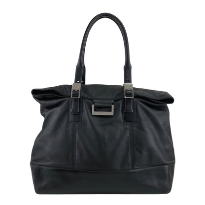 LOEWE Logo Handbag Black Vintage cs6yj7