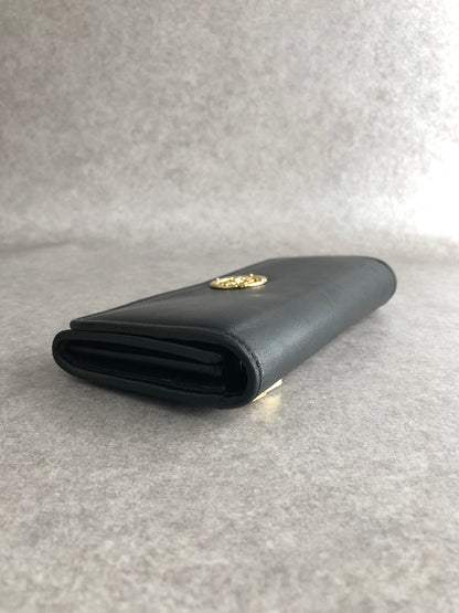 LOEWE Anagram Long Wallet Black Vintage e5x6uj