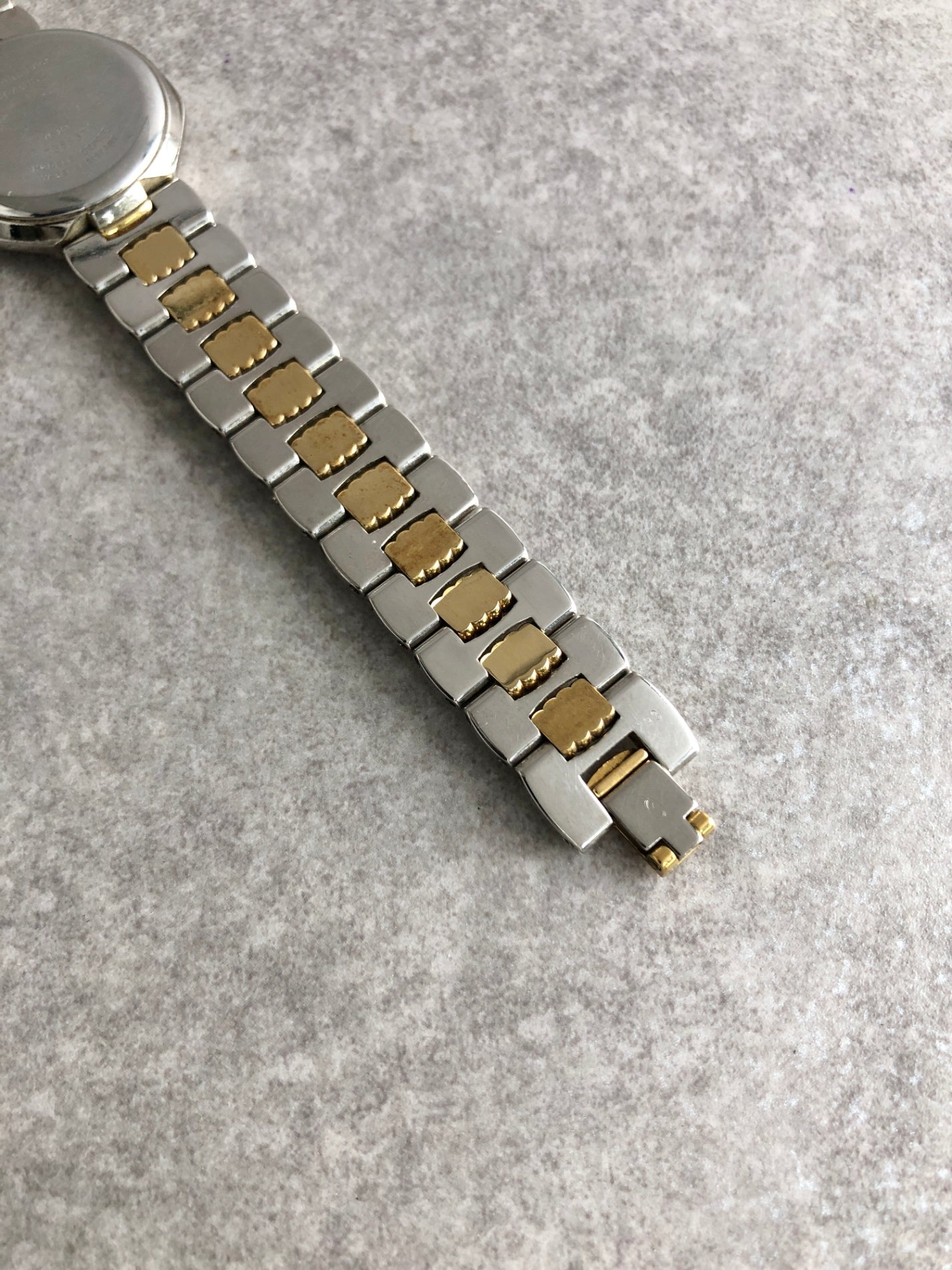 Christian Dior Octagon Quartz Watch Gold 48.203 Vintage s6cej8