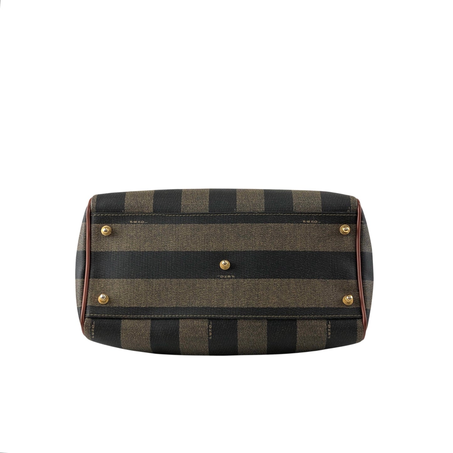 FENDI Pecan Two-way Small Boston bag Shoulder bag Brown Vintage bcg8zs