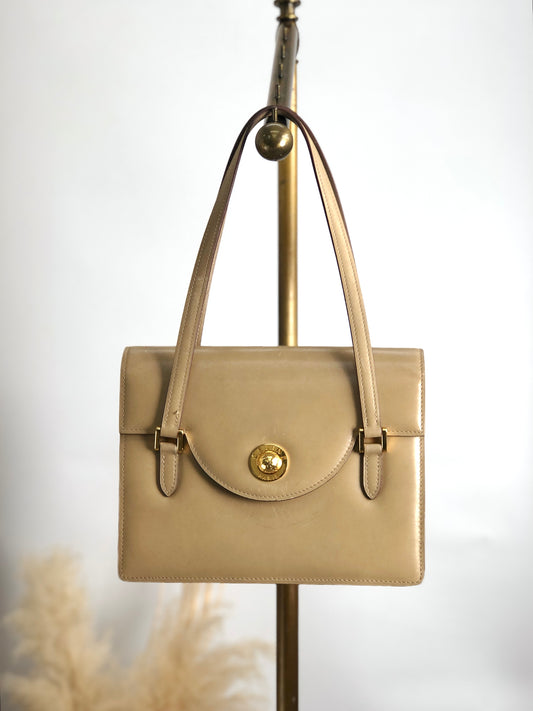 CELINE Starball Shoulder bag Totebag Beige Vintage p4tfb3