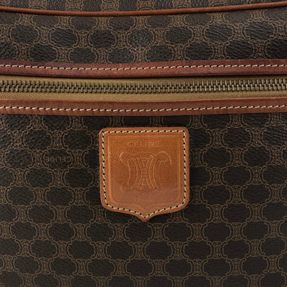 CELINE Macadam Blason Shoulder bag Brown Vintage 7dx72b