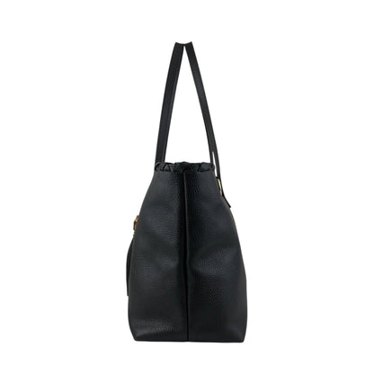 GUCCI Bamboo Totebag Black Vintage 5j436w