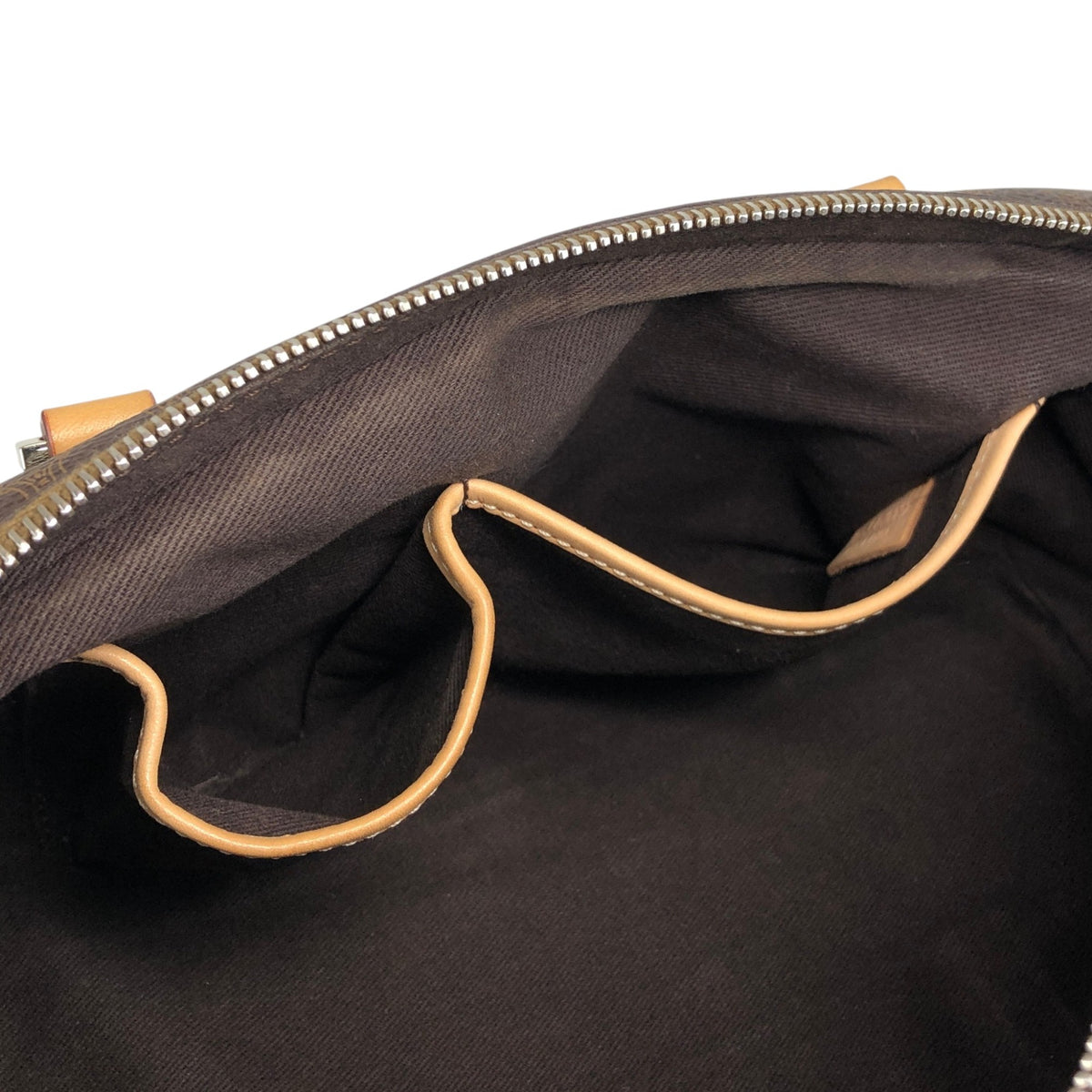CELINE Macadam Handbag Brown Vintage tr5wwe