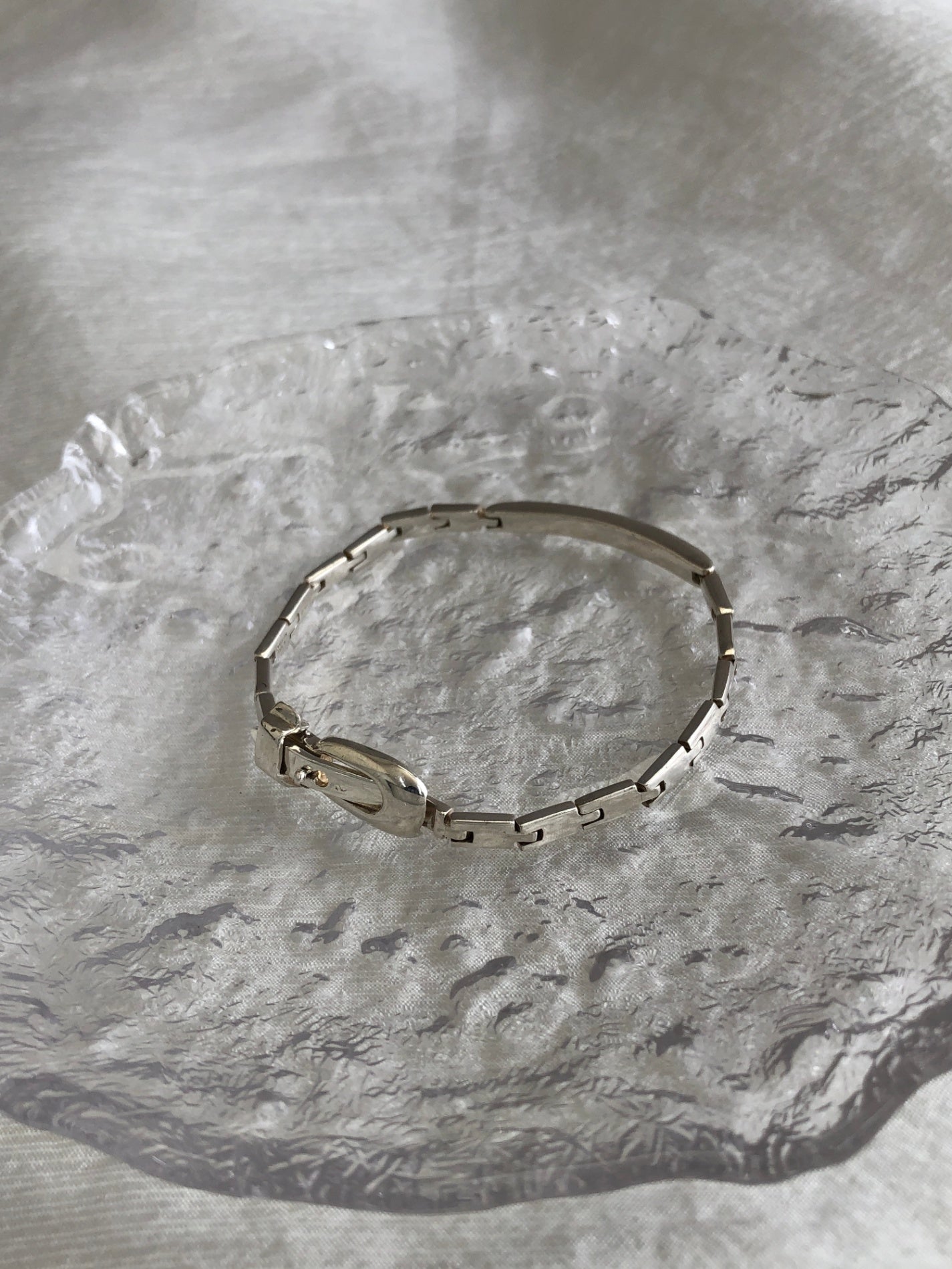 GUCCI Bracelet Silver SILVER925 Vintage eubebh