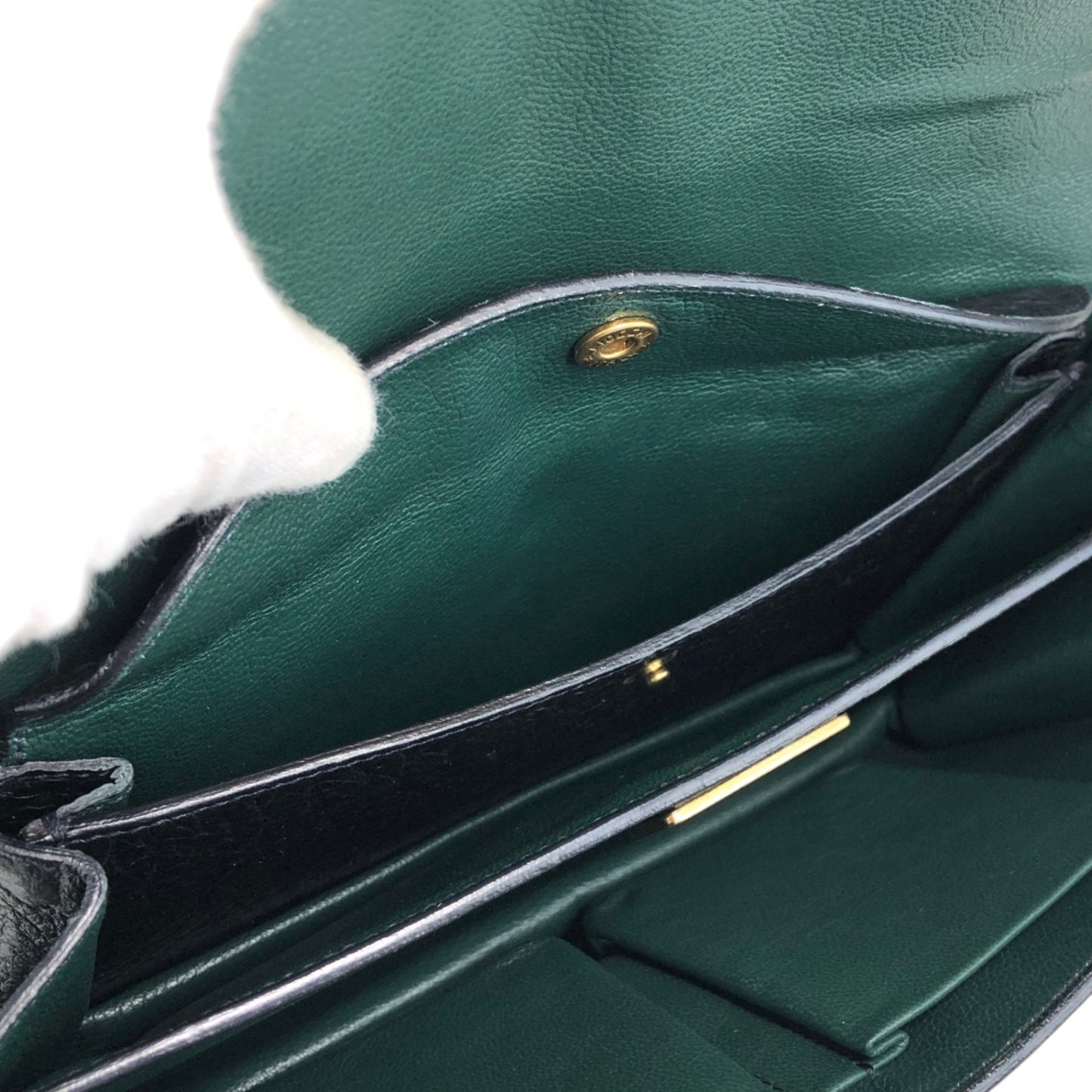 PRADA Lock Shoulder bag Black Vintage pjtker