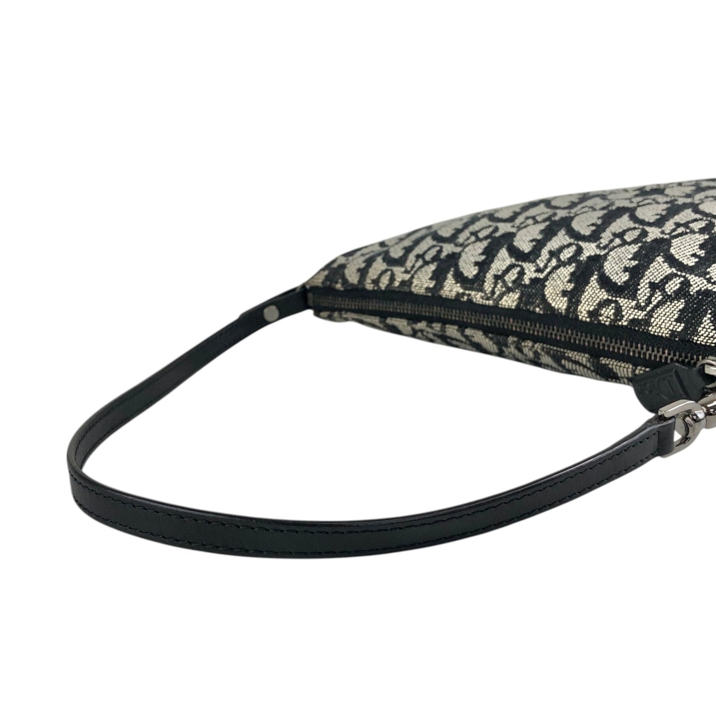 Christian Dior Trotter Shoulder bag Black Vintage rnufs3