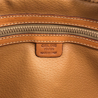 CELINE Macadam Blason Two-way Handbag Shoulder bag Brown Vintage 58rwg8