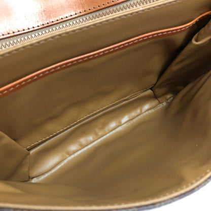 CELINE Macadam Shoulder bag Brown Vintage u2mekc