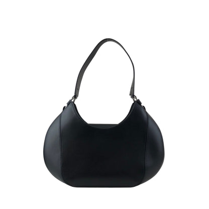 Salvatore Ferragamo Gancini Shoulder bag Black Vintage c3yye7