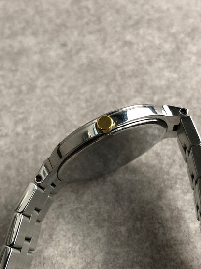 Yves Saint Laurent Quartz Watch Silver 9620-H13847Y Vintage 28zc4x