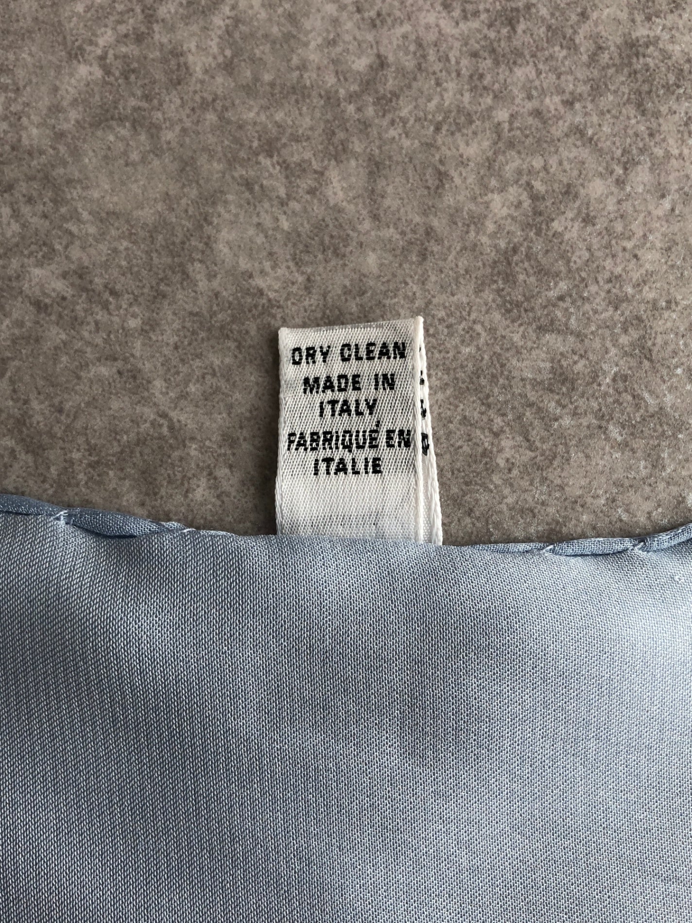 CELINE Triomphe SILK Scarf Blue Vintage ta5rap – VintageShop solo