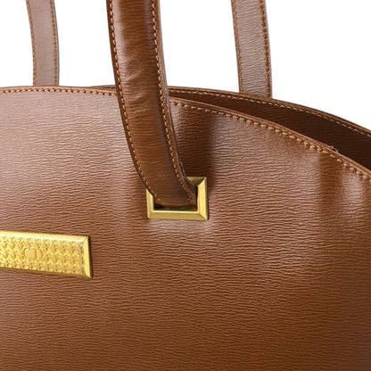 Christian Dior Logo Totebag Brown Vintage 57kjwn