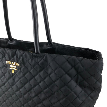 PRADA Logo Totebag Black Vintage eg4mx4