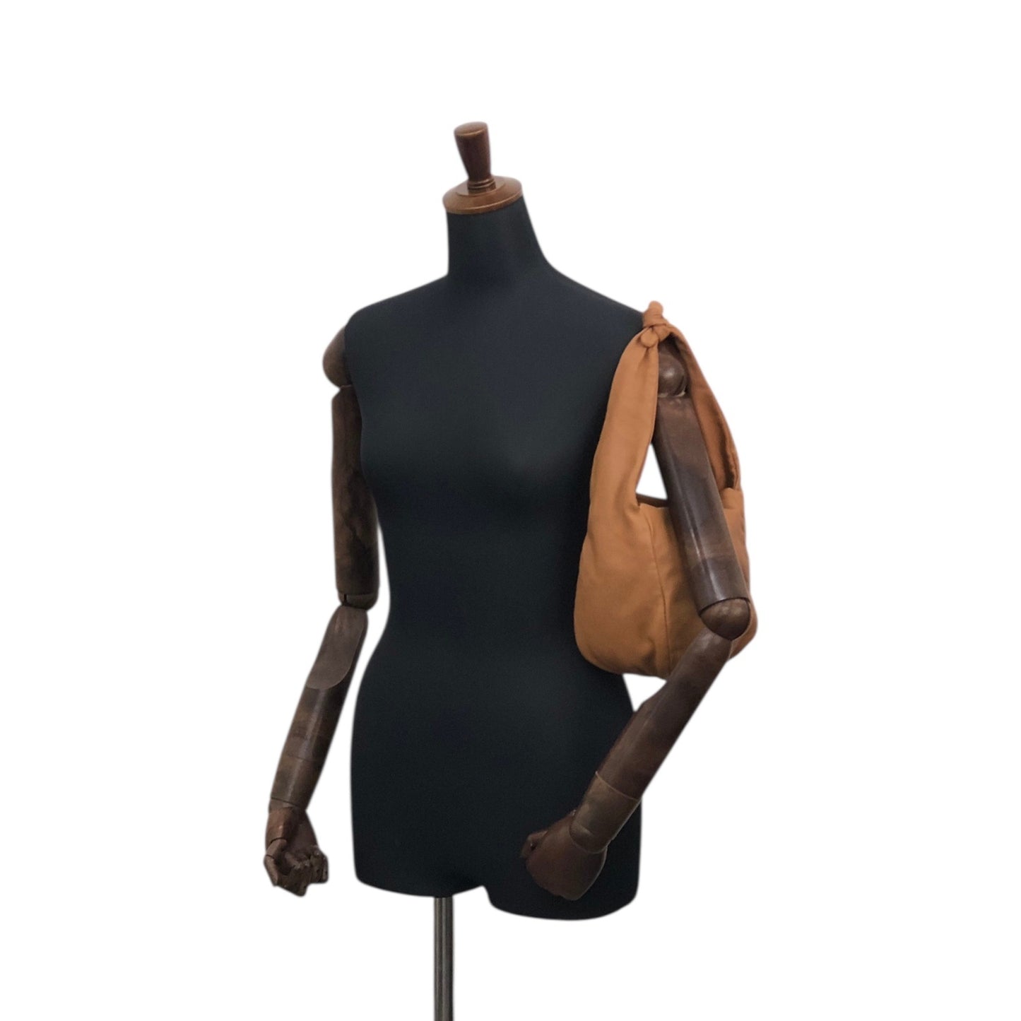 LOEWE Anagram Shoulder bag Hobobag Camel Vintage 6sxnri