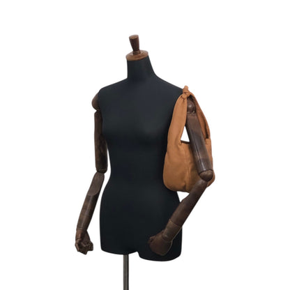 LOEWE Anagram Shoulder bag Hobobag Camel Vintage 6sxnri
