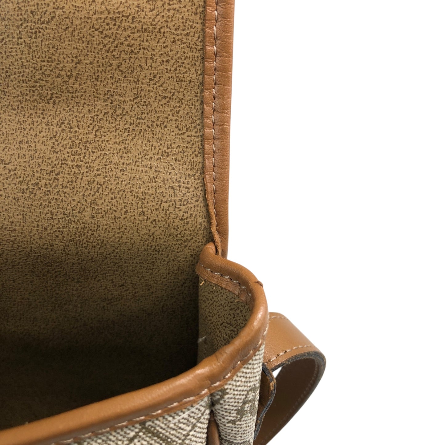 Christian Dior Honeycomb Pattern Shoulder bag Beige Vintage wvwdbt