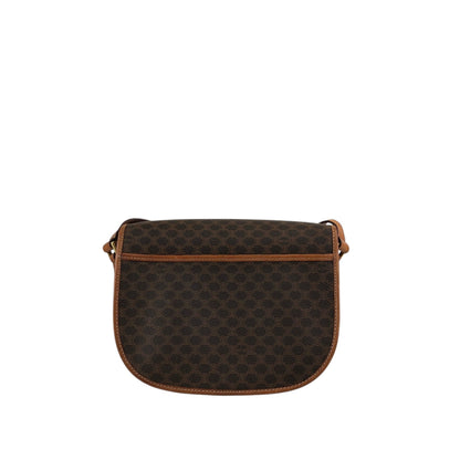 CELINE Macadam Blason Shoulder bag Brown Vintage u4f8bi