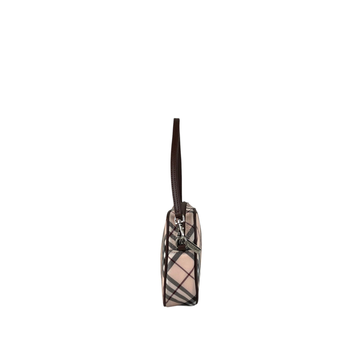 BURBERRY Check Small Handbag Beige Vintage t7rvr4