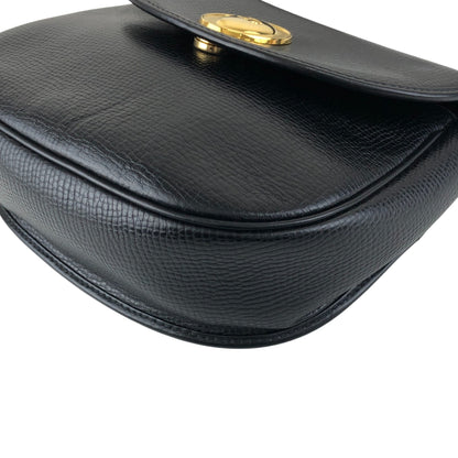 Christian Dior CD Logo Shoulder bag Black Vintage fdkx28
