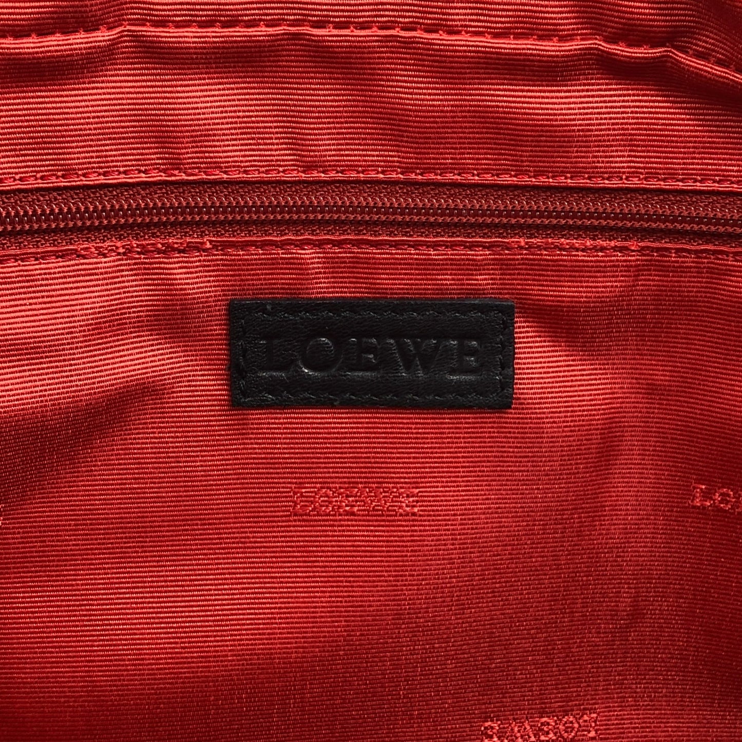 LOEWE Anagram Small Boston bag Handbag Black Vintage ebimhj