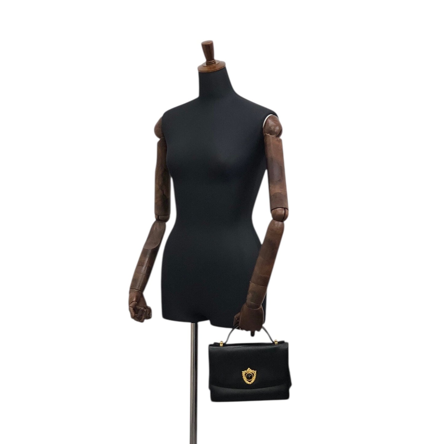 GIVENCHY 標誌手袋黑色復古 iuze2p