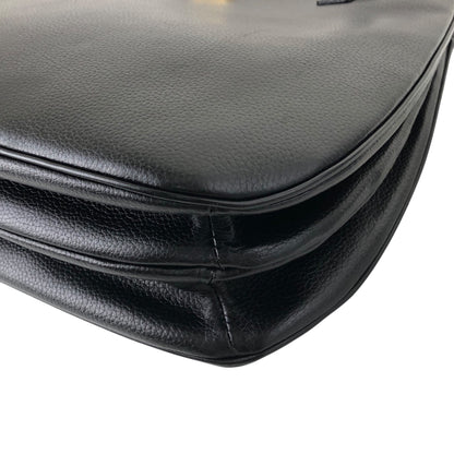 CELINE Toggle Clasp Shoulder bag Black Vintage dfgr6w