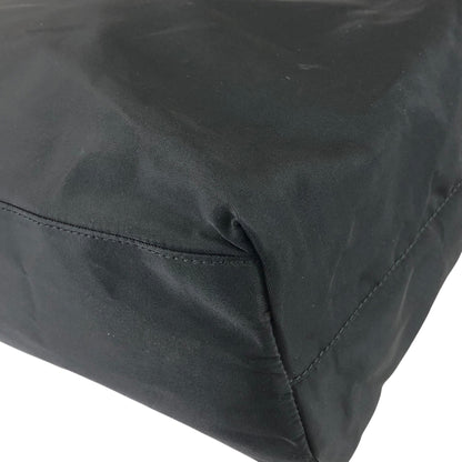 PRADA Triangle Logo Totebag Black Vintage hidgup