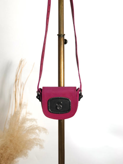 CELINE Stud Small Shoulder bag Pink Vintage hvizvp