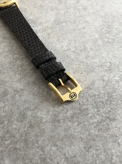GUCCI Quartz Watch Brown×Gold Vintage cfa68u
