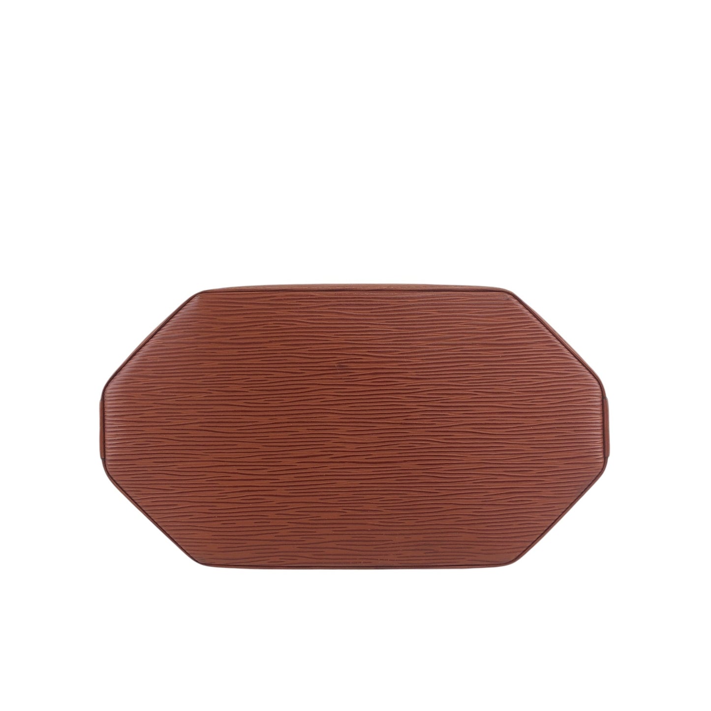 LOUIS VUITTON Epi Drawstring Shoulder bag Brown Vintage ij3uzs