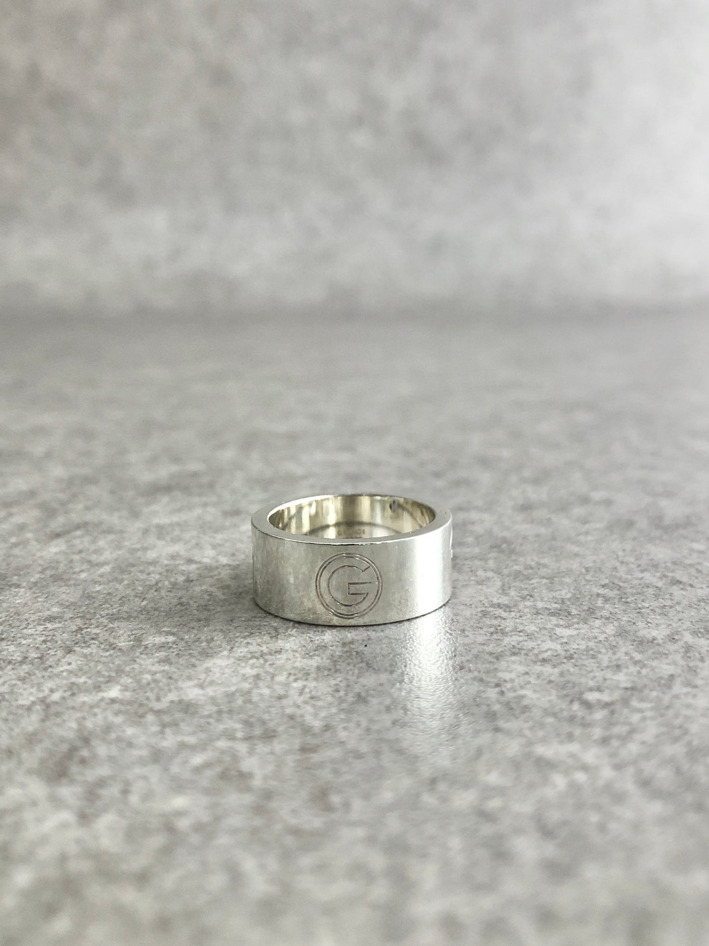 GUCCI SILVER925 Ring Silver Vintage r5mxhd