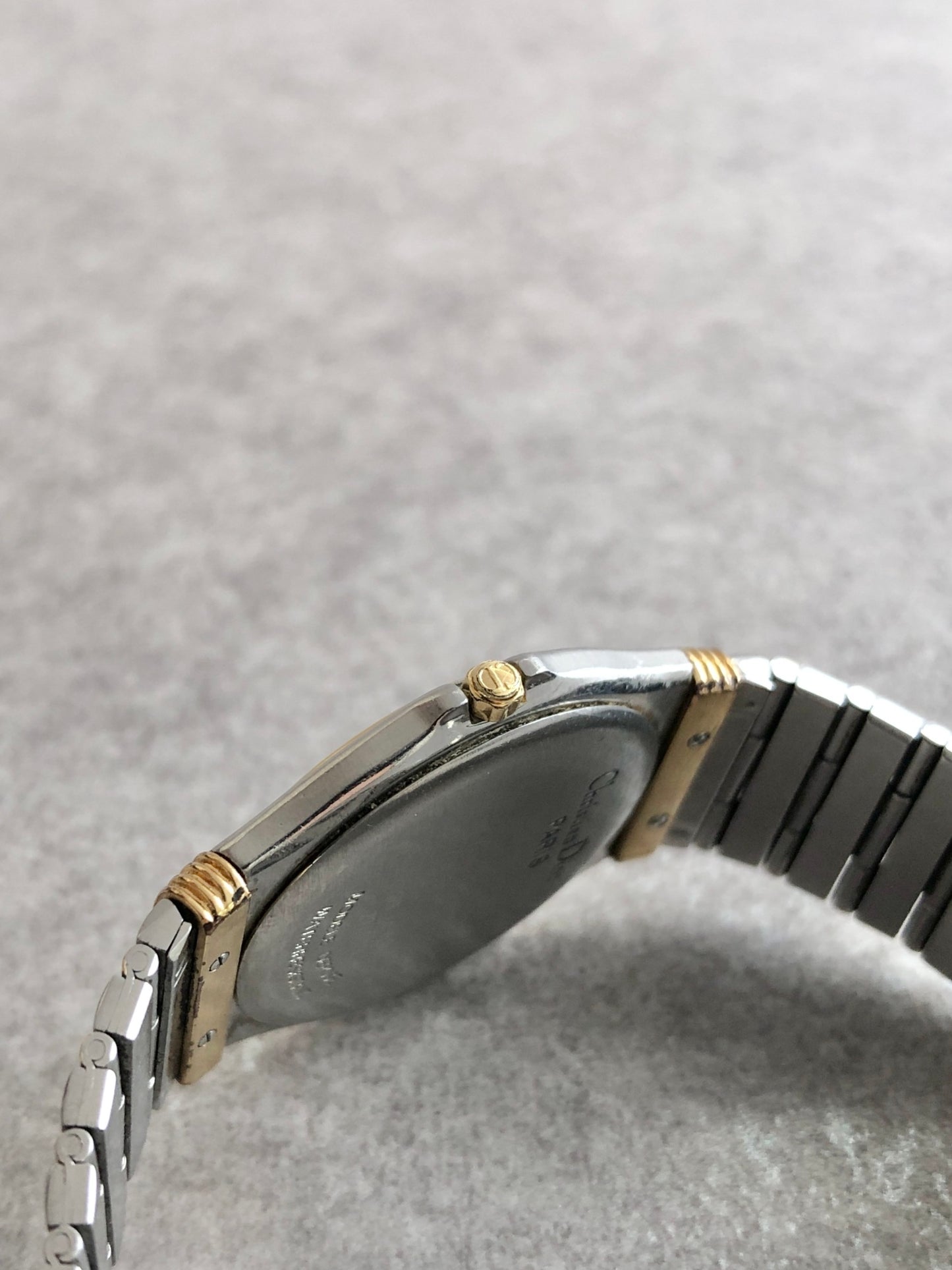 Christian Dior Quartz Watch Silver 45.14.01 Vintage keprec