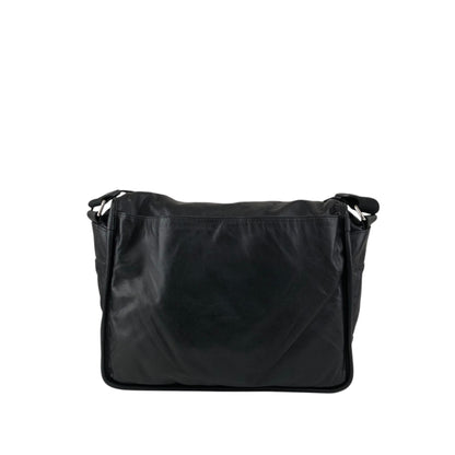 LOEWE Anagram Shoulder bag Black Vintage stpht7