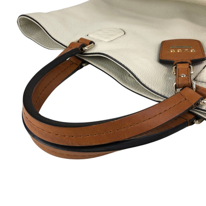 GUCCI Logo Totebag Ivory×Brown Vintage rc7r6c