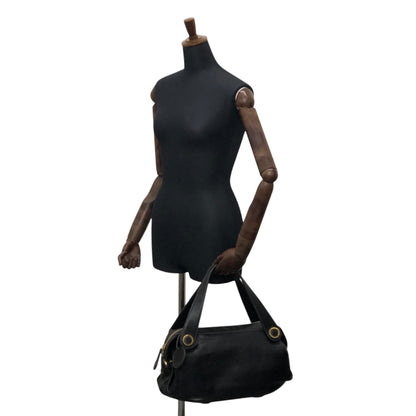 LOEWE Anagram Handbag Black Vintage x7a23e