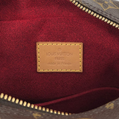 LOUIS VUITTON Monogram Handbag Brown M51161 Vintage vzg5g4