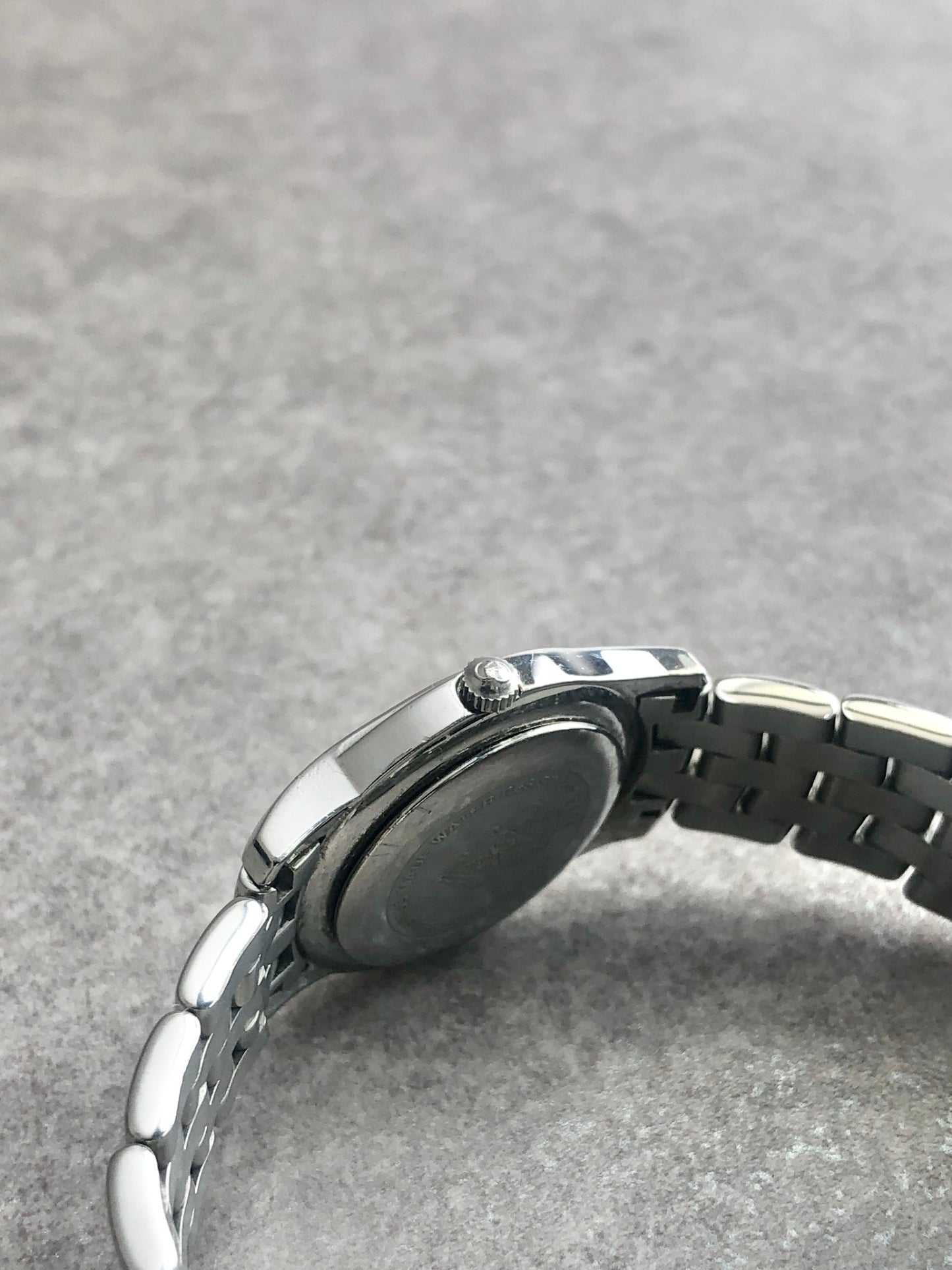 GUCCI Quartz Watch Silver 5500L Vintage ug2nyp