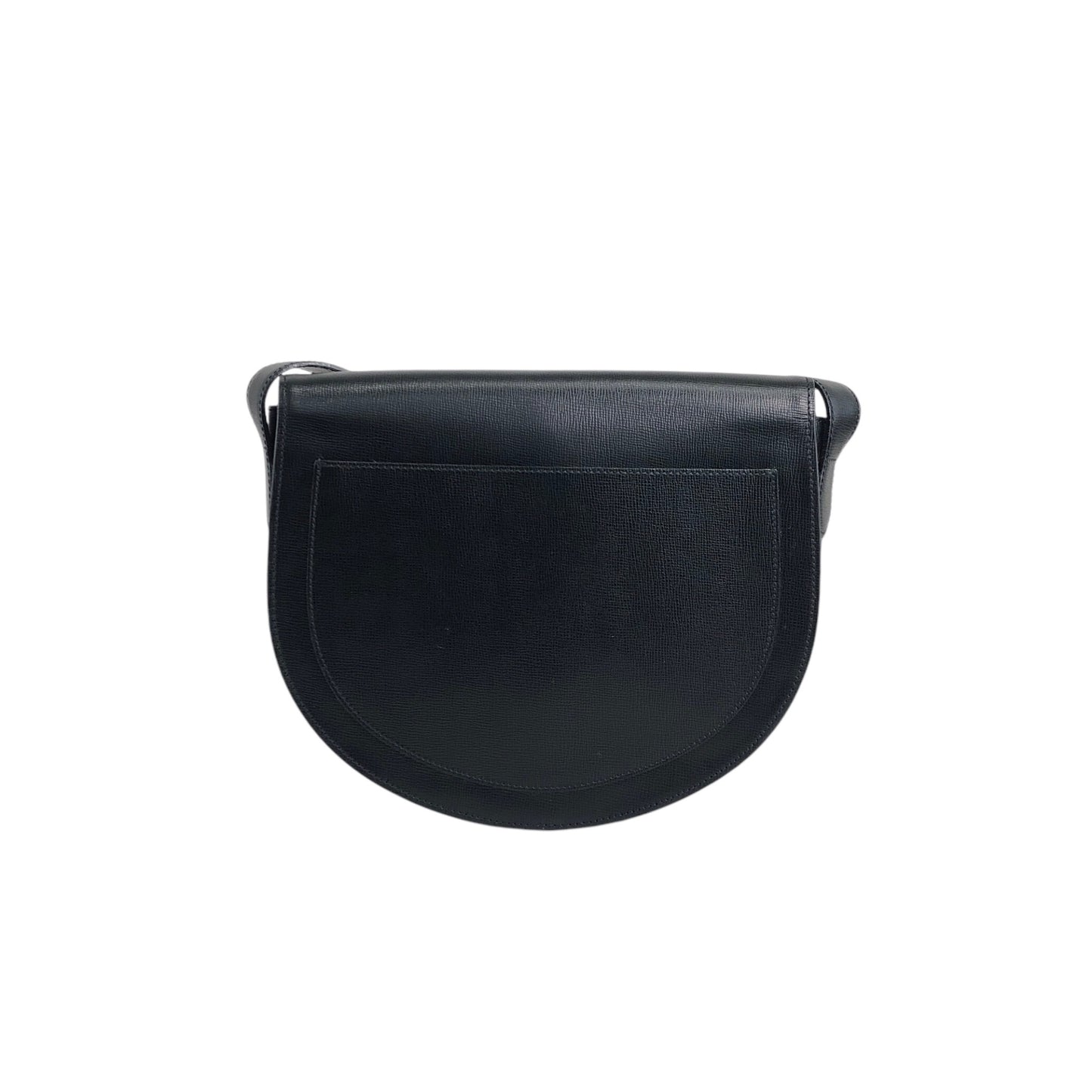 Christian Dior CD Logo Turn Lock Shoulder bag Black Vintage wnak6u