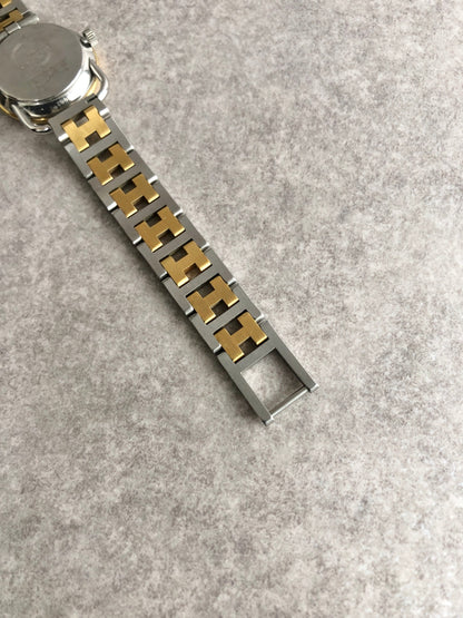 HERMES Watch Arceau Gold×Silver Vintage 5s8mvn