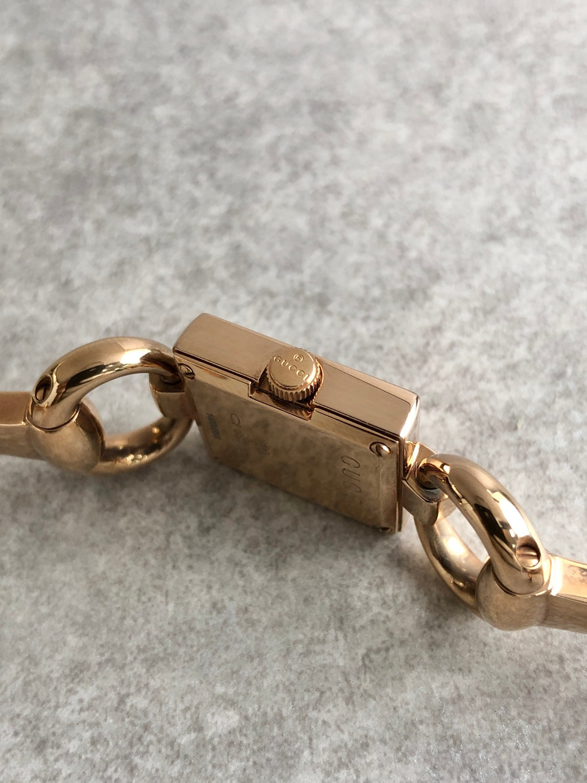 GUCCI Quartz Watch Gold Vintage　YA120521 wtdb2a