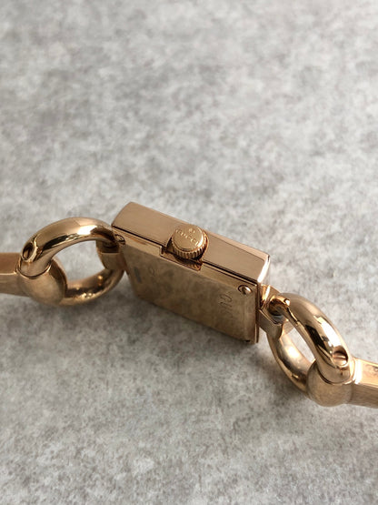 GUCCI Quartz Watch Gold Vintage　YA120521 wtdb2a