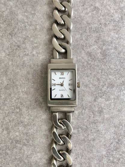 GUCCI Chain Watch Silver Vintage g4ucmw
