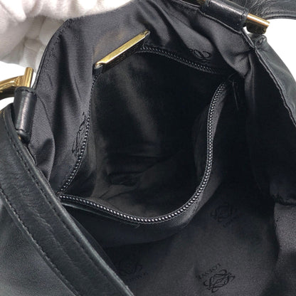 LOEWE Anagram Shoulder bag Black Vintage g6acrx