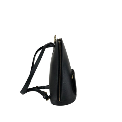 LOUIS VUITTON Epi Backpack Black M52292 Vintage e4pycu